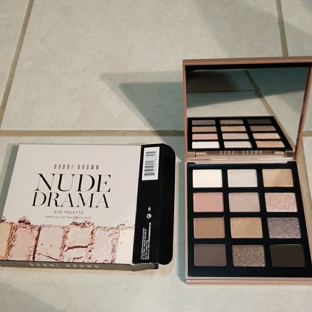 New Bobbi Brown Nude Drama Eye Palette
